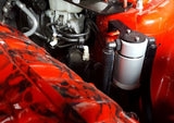 J&L 2015-2023 Ford Mustang EcoBoost Driver Side Oil Separator 3.0 - Clear Anodized 3029D-C