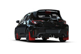 Rally Armor 2023 Toyota GR Corolla Red UR Mud Flap w/ White Logo MF89-UR-RD-WH