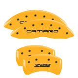 MGP 4 Caliper Covers Engraved Front & Rear MOPAR Red finish silver ch 12162SMOPRD