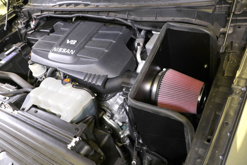 K&N 17-18 Nissan Titan XD V8 5.6L Aircharger Performance Intake 63-6020