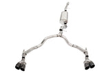 Corsa 21-22 Suburban / Yukon XL 6.2L 4WD Dual Rear 3in to 2.75in Sport Cat-Back DW 4in BLK Tips 21130BLK