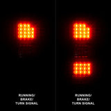 ANZO 2014-2018 GMC Sierra LED Tail Lights Black Housing Clear Lens 311397