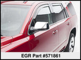 EGR 15+ Chevy Tahoe/GMC Yukon In-Channel Window Visors - Set of 4 (571861) 571861