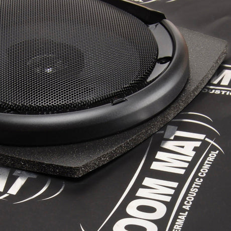 DEI Speaker Baffles 5.25in Round 6.5in Wide 6.5 Height 2.5in Deep Pair 50321