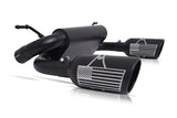 Gibson 07-10 Jeep Wrangler JK X 3.8L 2.5in Patriot Series Cat-Back Dual Split Exhaust - Blk Ceramic 70-0002