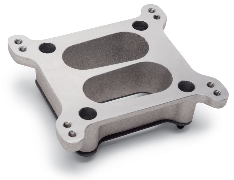 Edelbrock Carb Adapter Allows Rochester 4 Jet to Squarebore Fit 1106
