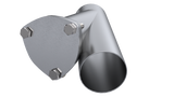 QTP 3in Weld-On QTEC Exhaust Cutout Y-Pipe 10300