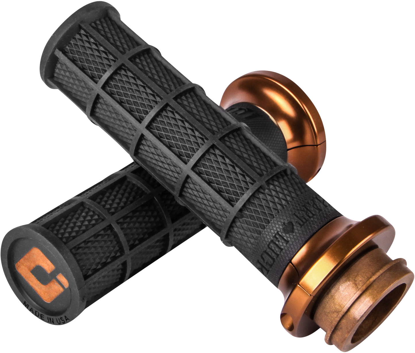 ODI Grips - Hart Luck - Cable - Black/Bronze V31HCW-BZ-Z