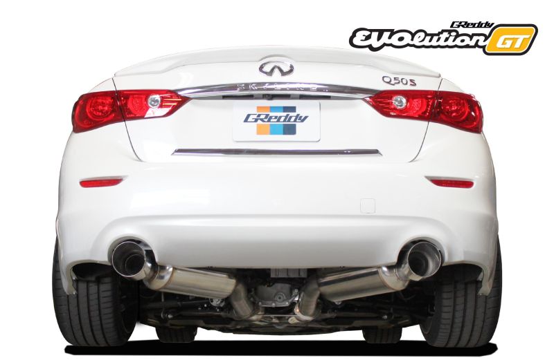 GReddy 16+ Infiniti Q50 Evolution (RWD ONLY) GT Cat-Back Exhaust 10128306