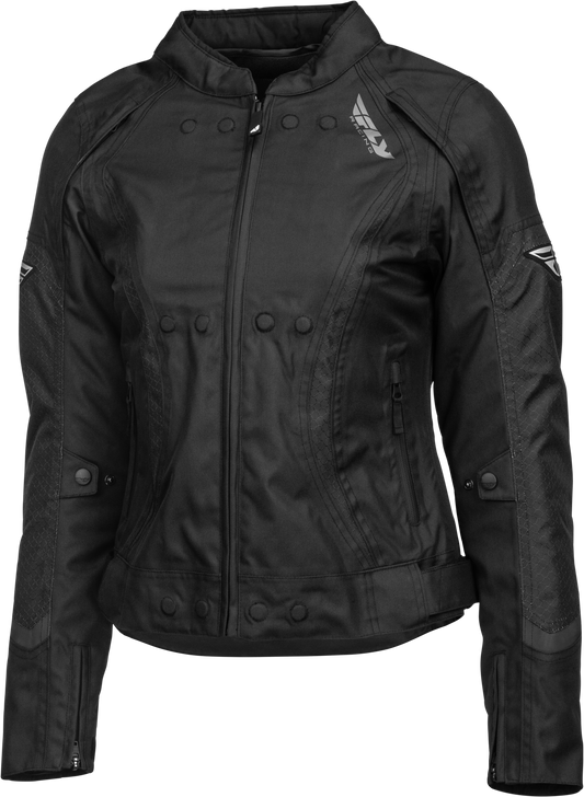 FLY RACING Women's Butane Jacket Black Xl 477-7040X