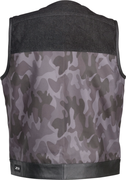 Z1R Nightfire Camo Vest - Black/Gray - 4XL 2830-0630