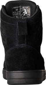 IN STOCK RST HITOP MOTO SNEAKER CE BOOT BLACK SUEDE SZ 8 - 556-3052041