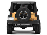 Raxiom 07-18 Jeep Wrangler JK Axial Series LED Halo Tail Lights- Black Housing (Dark Smoked Lens) J138358