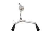 Corsa 21-22 Ford Bronco 2.7L 2-Door 2.75in Cat-Back Dual Rear Exhaust w/ 4in Straight-Cut Black Tips 21208BPC