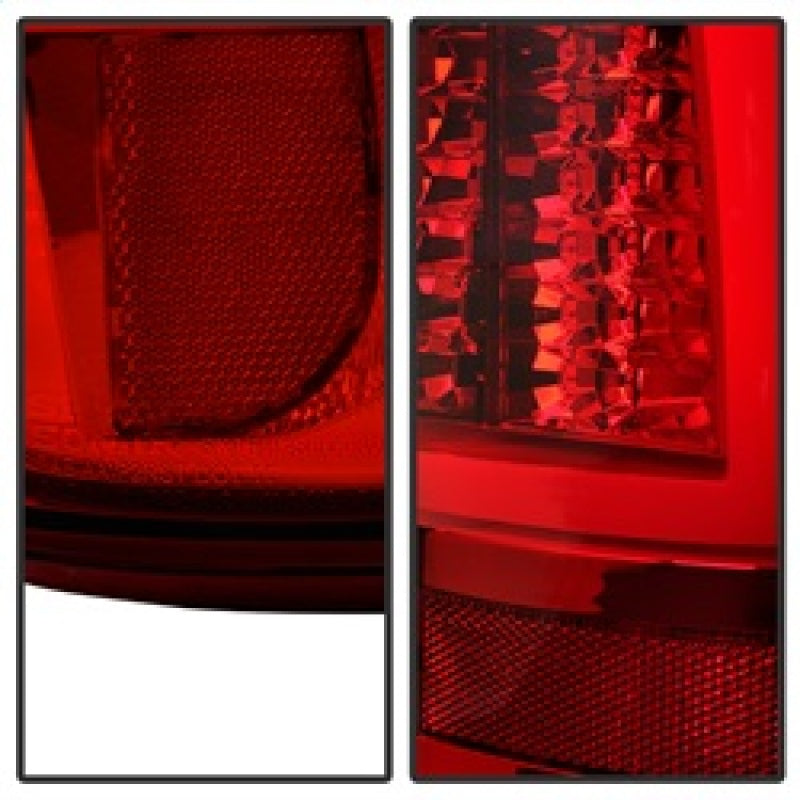 Spyder Chevy Silverado 1500/2500 03-06 Version 2 LED Tail Lights - Red Clear ALT-YD-CS03V2-LED-RC 5081926