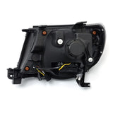 AlphaRex 05-11 Toyota Tacoma NOVA LED Projector Headlights Plank Style Black w/Activation Light/DRL 880744