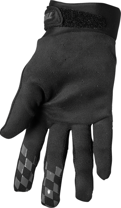 THOR Draft Gloves - Black/Charcoal - Large 3330-6803