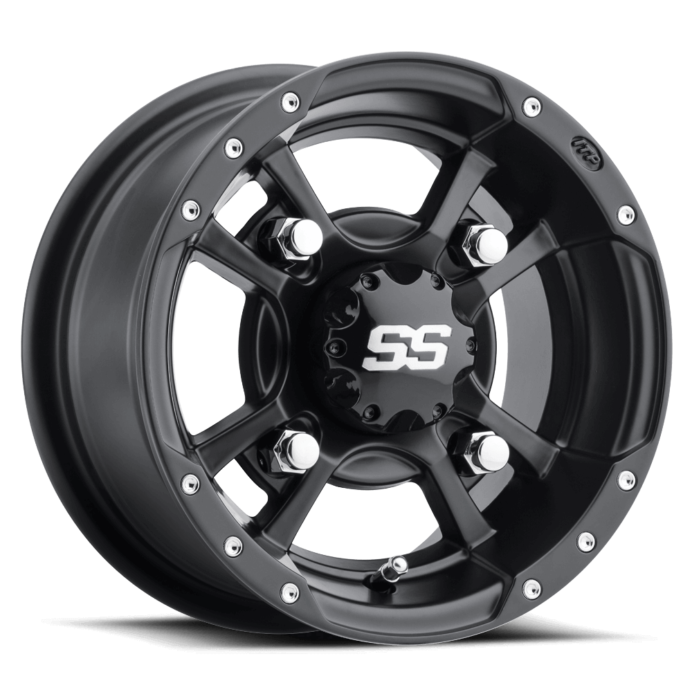 ITP SS Alloy SS112 Sport Wheel - Rear - Black - 9x8 - 4/110 - 3+5 0928385536B