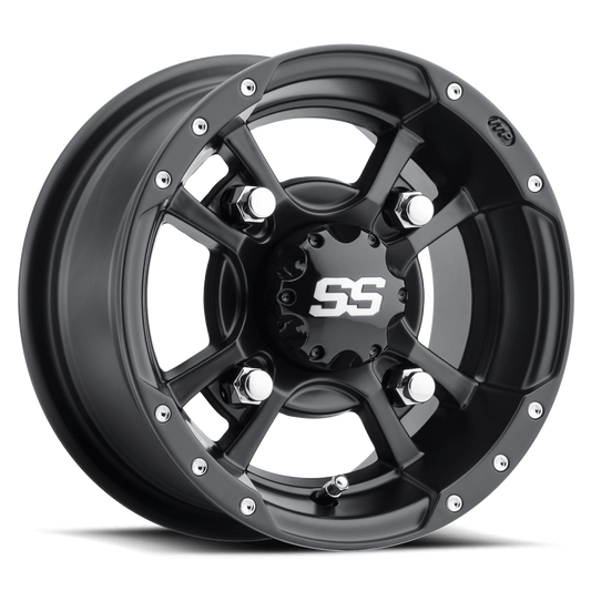 ITP SS Alloy SS112 Sport Wheel - Rear - Black - 10x8 - 4/110 - 3+5 1028335536B