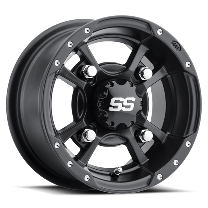 ITP SS Alloy SS112 Sport Wheel - Front - Black - 10x5 - 4/156 - 3+2 1028336536B