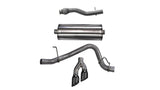 Corsa 2015 GMC Yukon XL 1500 5.3L V8 3in Cat-Back Single Side Exit Twin 4in Black Tips 14748BLK