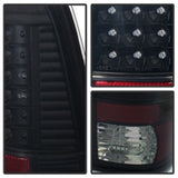 Xtune Ford F250/350/450/550 Super Duty 99-07 LED Tail Lights Black Smoke ALT-JH-FF15097-LED-BKSM 9027642