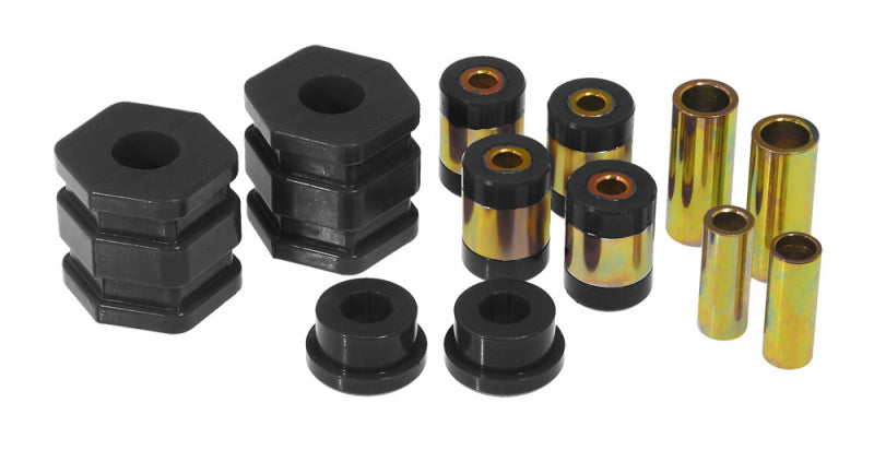 Prothane 96-00 Honda Civic Front Upper/Lower Control Arm Bushings - Black 8-218-BL