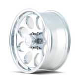 ION Type 171 17x9 / 6x139.7 BP / 0mm Offset / 106mm Hub Polished Wheel 171-7983P