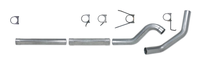 Diamond Eye KIT 4in CB MFLR RPLCMENT PIPE SGL AL: 2004.5-2007.5 DODGE CUMMINS 600 K4234A-RP