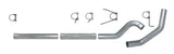 Diamond Eye KIT 4in CB MFLR RPLCMENT PIPE SGL AL: 2004.5-2007.5 DODGE CUMMINS 600 K4234A-RP