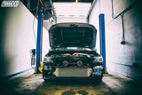 Turbo XS FMIC 2015-2017 Subaru STi - Wrinkle Black Pipes STI15-FMIC-BLK