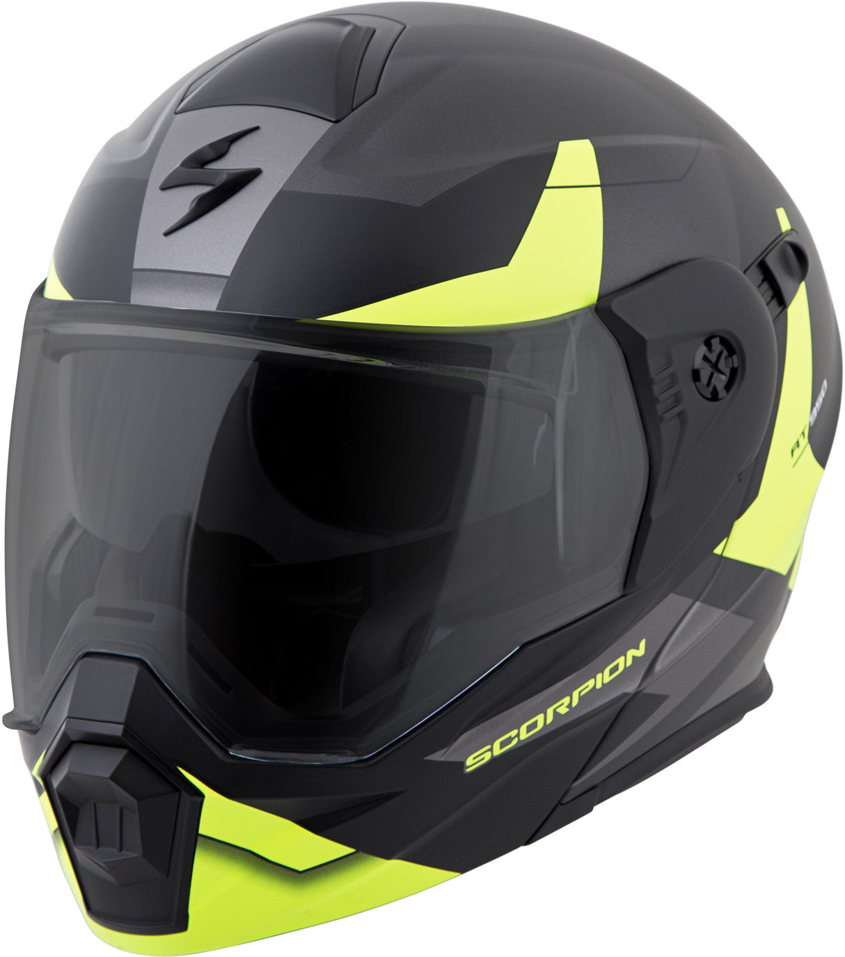 SCORPION EXO Exo-At950 Cold Weather Helmet Neocon Hi-Vis 2x (Dual Pane) 95-1077-SD