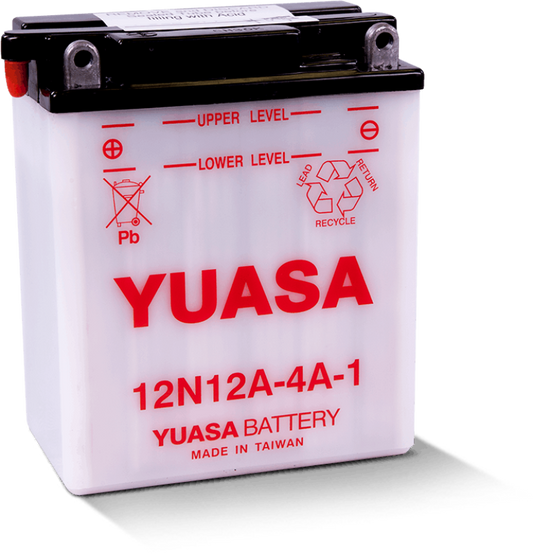 Yuasa 12N12A-4A-1 Conventional 12 Volt Battery