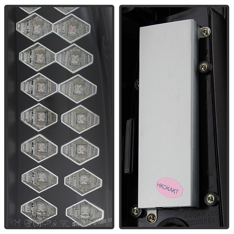 Spyder Chevy C/K Series 1500 88-98/Blazer 92-94 LED Tail Lights Blk ALT-YD-CCK88-LED-BK 5001351