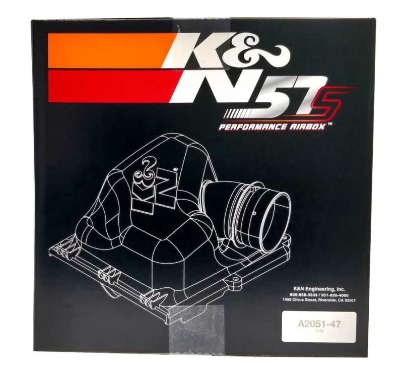 K&N Performance Intake Kit  for Ford C-Max/Focus II / Volvo C30/S40/V40/V50/V70 / Mazda 3/5 57S-4000