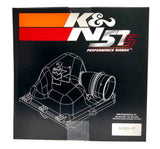 K&N Performance Intake Kit  for Ford C-Max/Focus II / Volvo C30/S40/V40/V50/V70 / Mazda 3/5 57S-4000