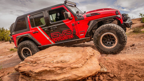 DV8 Offroad 18+ Jeep JL Heat Dispersion Hood - Primer Black HDMBJL-01