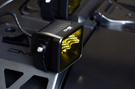 DV8 Offroad 3in Elite Series LED Amber Pod Light BE3EW40W-A
