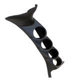 Autometer 99-07 Ford Super Duty Black 52mm Quad Pilillar Pod 17308