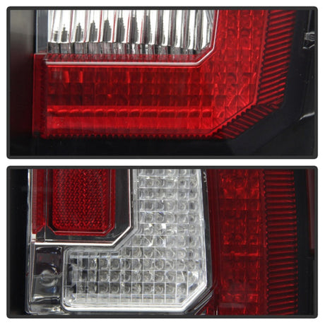 Spyder Chevy Suburban/Tahoe 07-14 V2 - Light Bar LED Tail Lights - Black ALT-YD-CSUB07V2-LED-BK 5083418