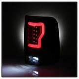 Spyder 04-08 Ford F-150 Projector Tail Lights - Light Bar DRL LED - Black ALT-YD-FF15004V2-LBLED-BK 5084170
