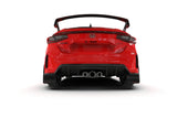 Rally Armor 2023+ Honda Civic Type R Red Mud Flap Black Logo MF97-UR-RD-BLK