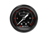 Grams Performance 0-30 PSI Fuel Pressure Gauge G2-99-0030