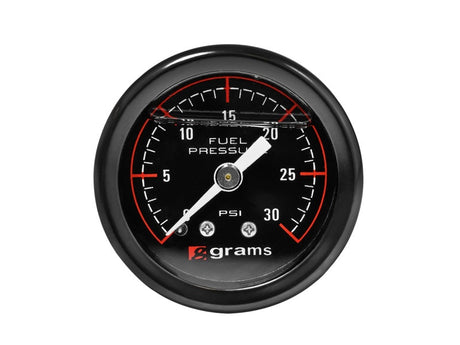 Grams Performance 0-30 PSI Fuel Pressure Gauge G2-99-0030