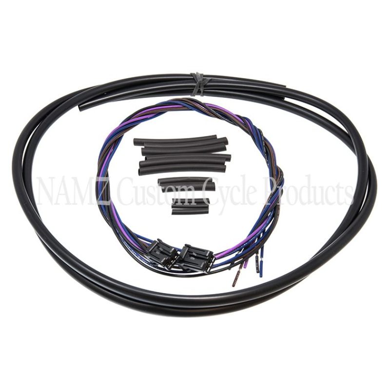NAMZ 12-17 V-Twin Dyna w/Switch Housing Mounted Signal Front Turn Sig Relocation Harness 36in. NTSX-3602
