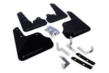 Rally Armor 12+ Subaru Impreza 5dr Hatch/4dr Sedan UR Black Mud Flap w/ Grey Logo MF22-UR-BLK/GRY