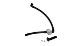 J&L 2021-2022 Ford Bronco 2.7L 3.0 Oil Separator Passenger Side- Clear Anodized 3073P-C