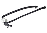 J&L 2020-2023 Ford Explorer 3.0L EcoBoost Oil Separator 3.0 Passenger Side - Clear Anodized 3052P-C