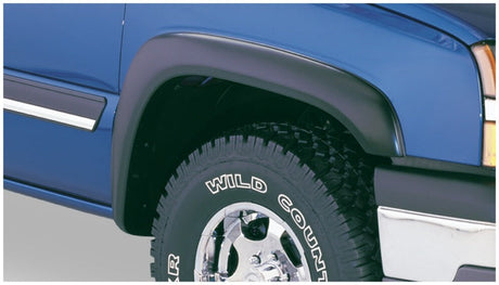 Bushwacker 07-14 Chevy Silverado 2500 HD Extend-A-Fender Style Flares 2pc - Black 40069-02