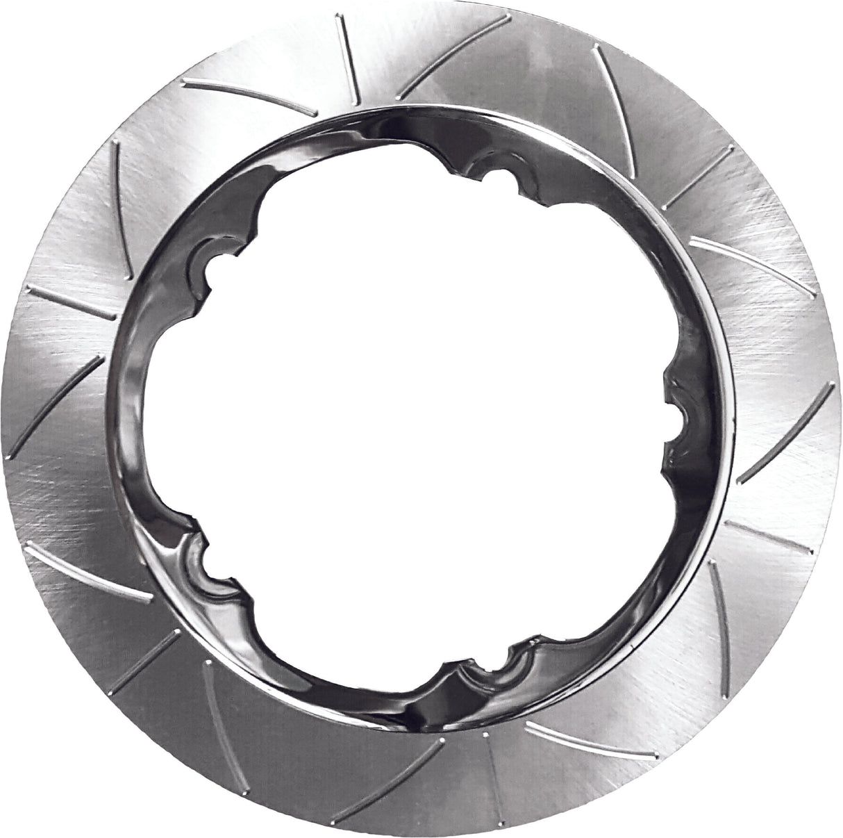 LYNDALL BRAKESHigh Carbon Steel Perimeter Rotor Silver Dyna/Vrod 11.8815-0202